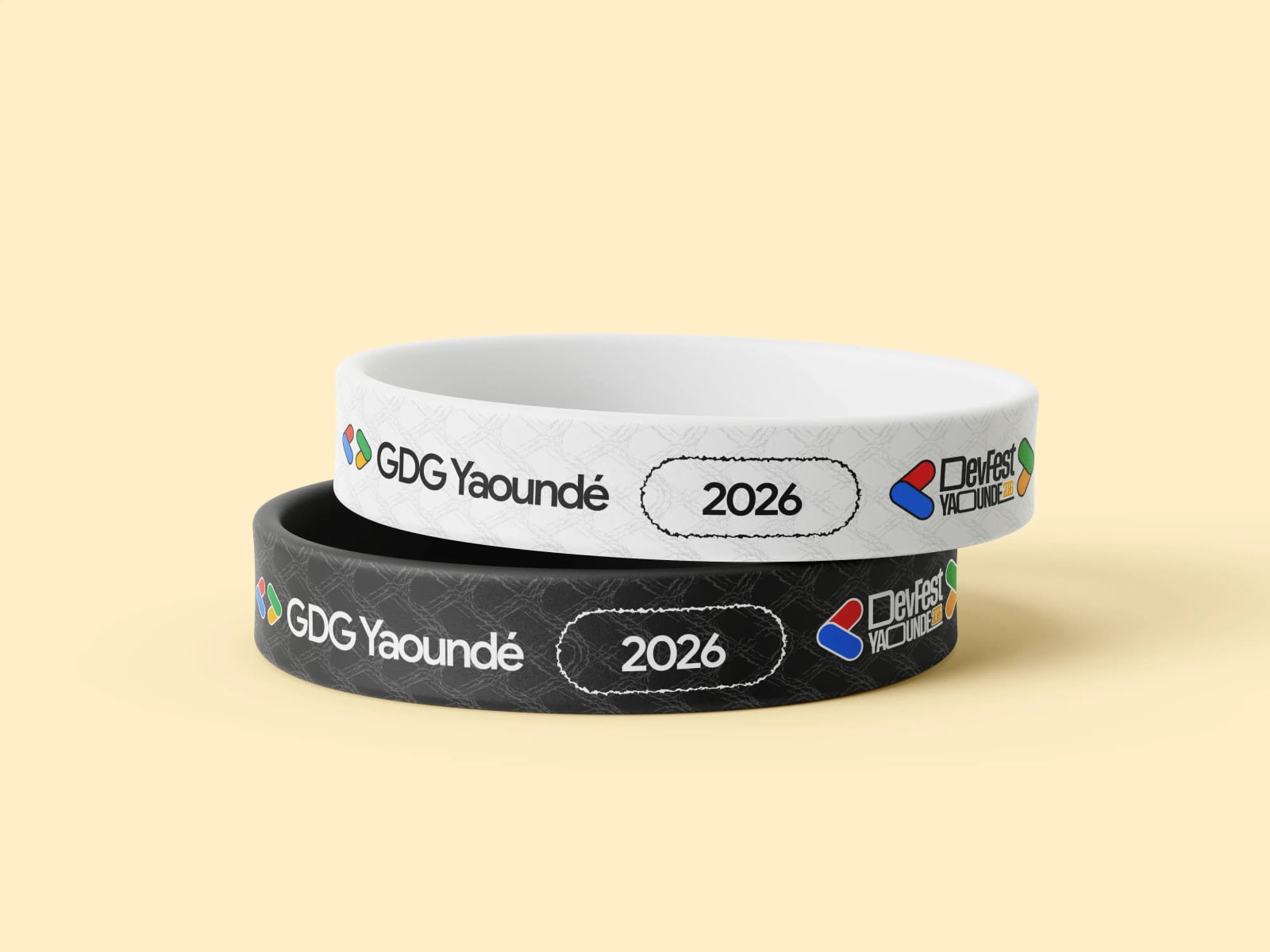 DevFest Yaoundé Silicon Wristband